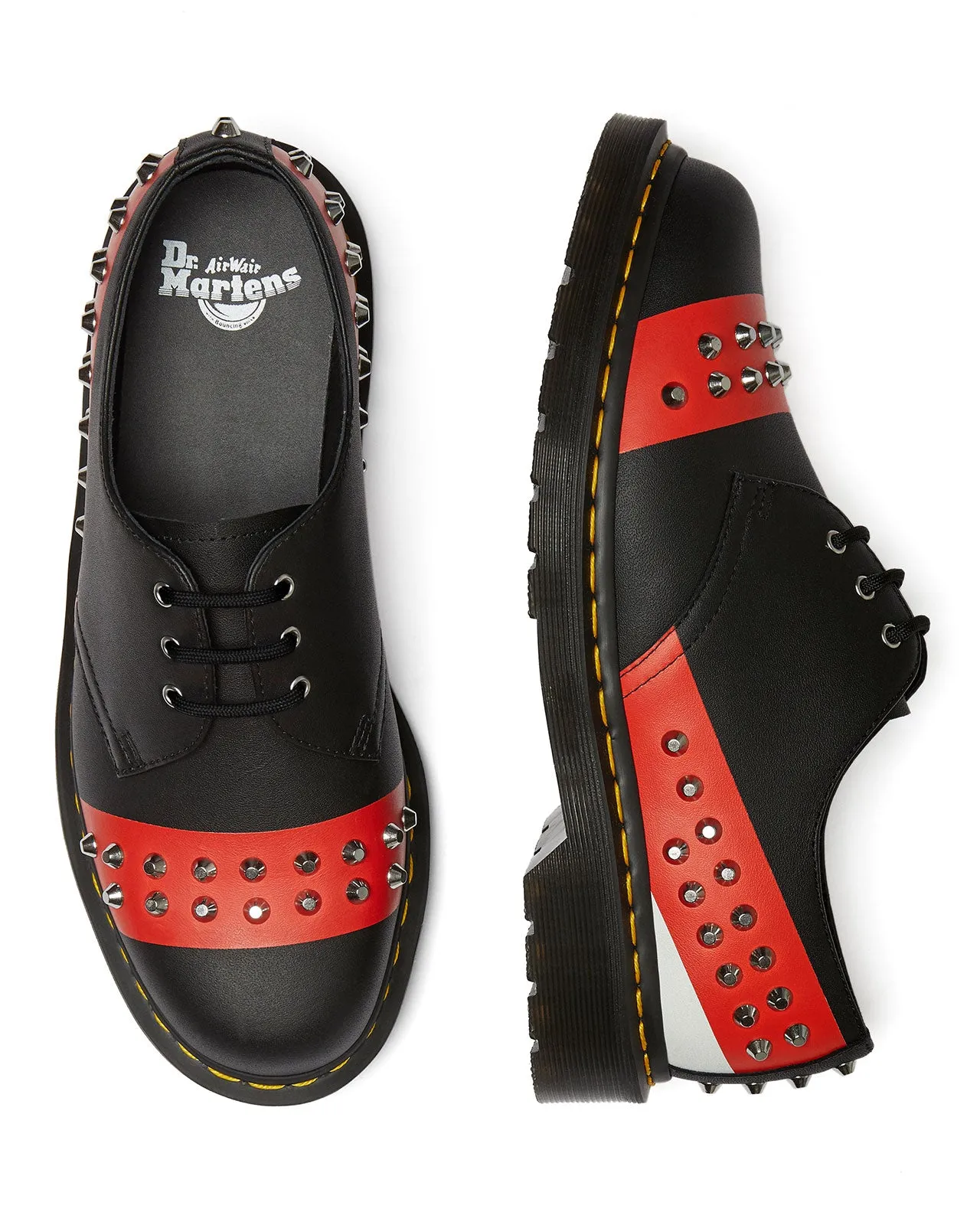 1461 LEATHER STUDDED OXFORD