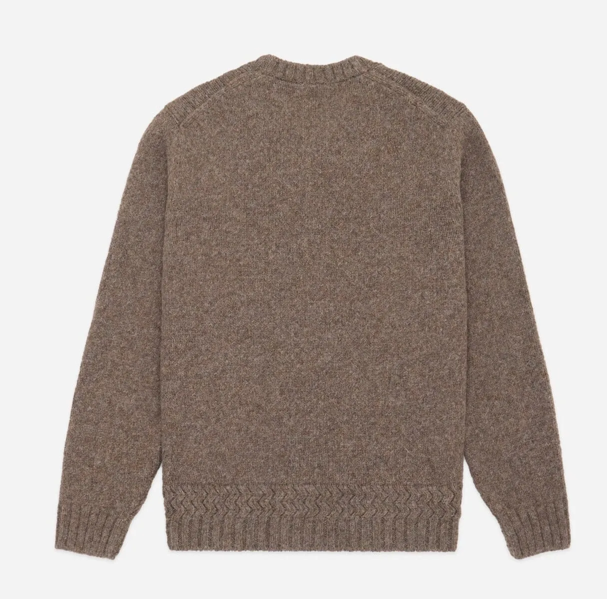 3sixteen - Alpaca Crewneck Sweater in Oak