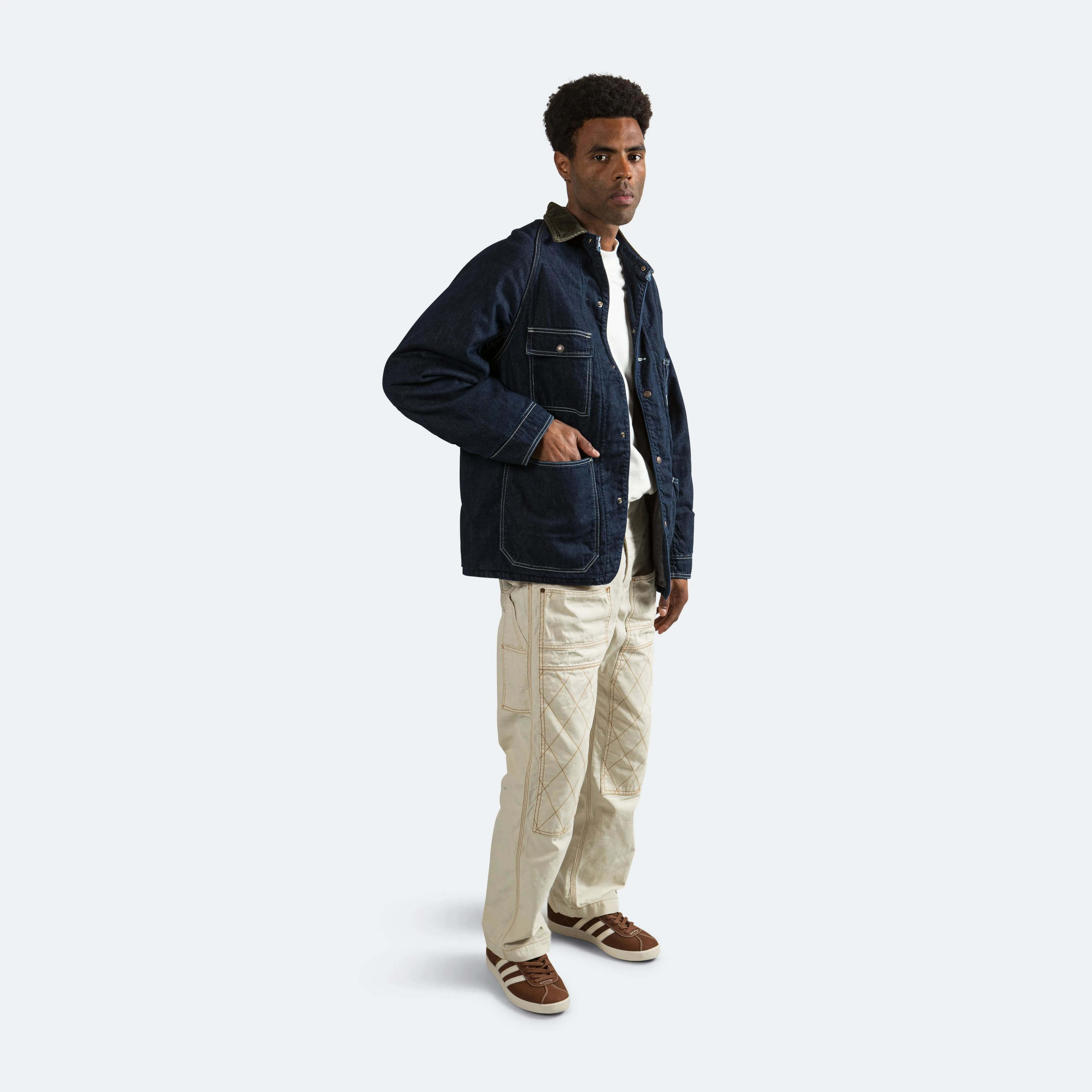 8oz Denim Lined CACTUS Coverall (O/W) - Indigo