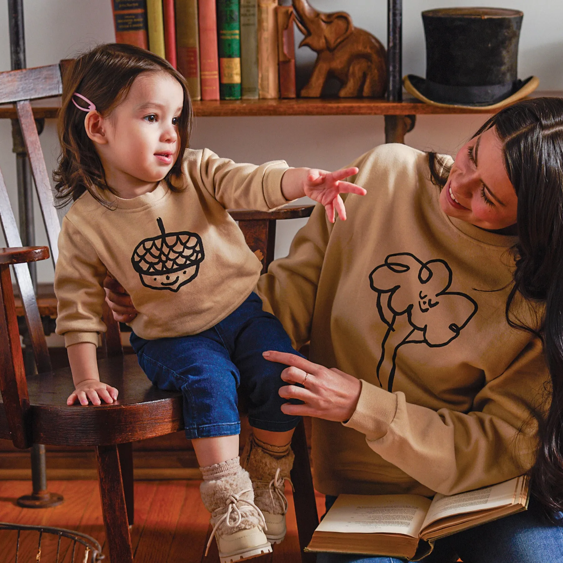 Acorn Baby Sweatshirt