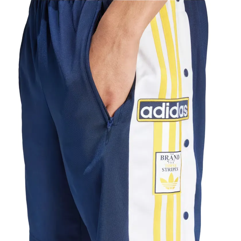 Adidas men's sports shorts Adibreak IU2372 indigo-white-gold yellow