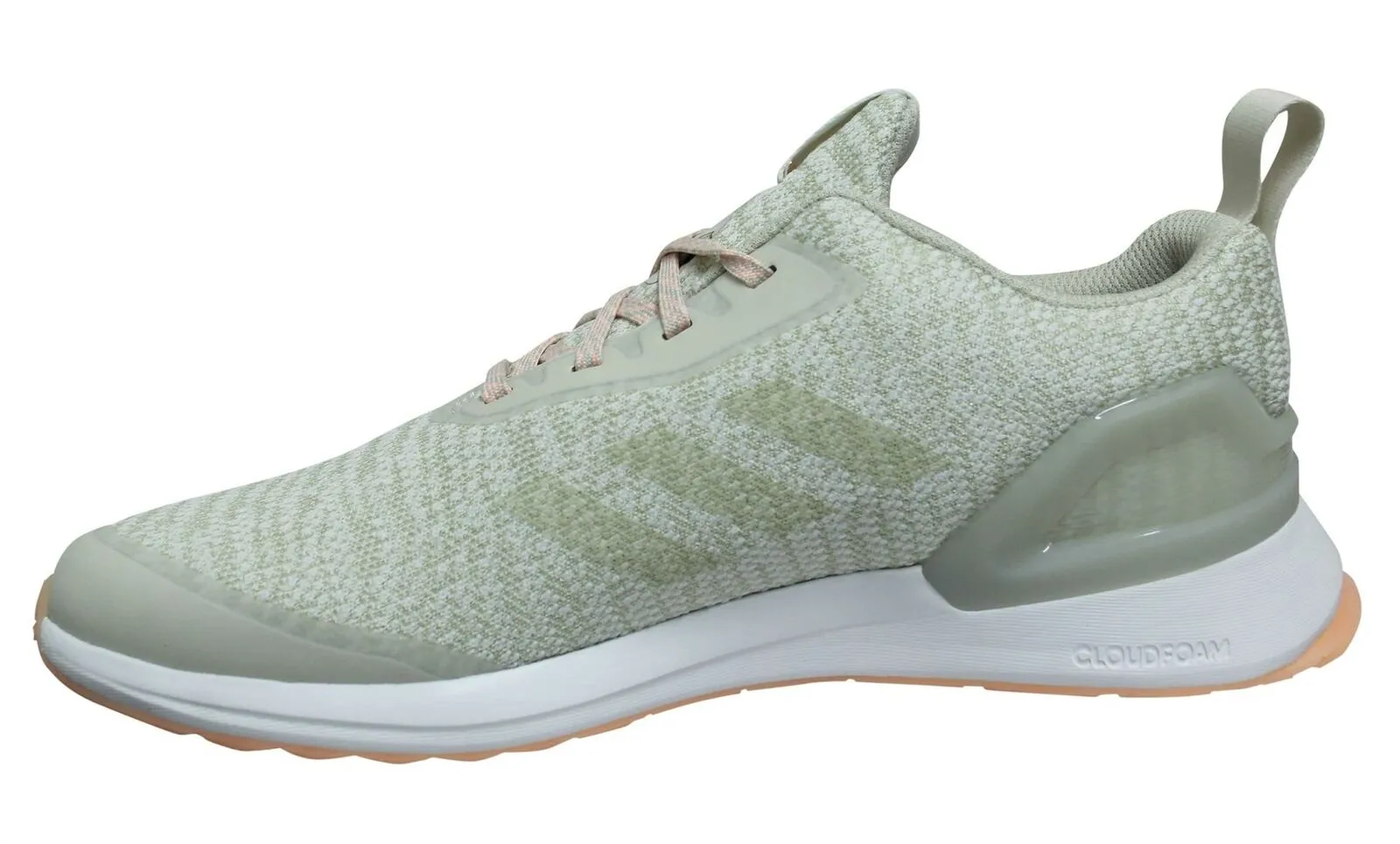 Adidas RapidaRun X Knit Kids Green Running Trainers