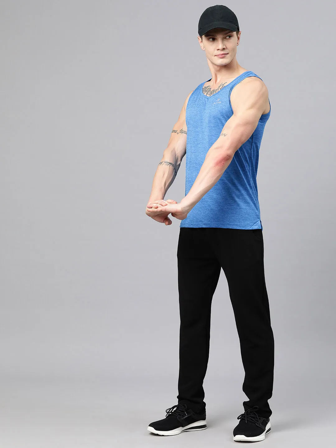 Alcis Men Anti Static Slim Fit T-shirt