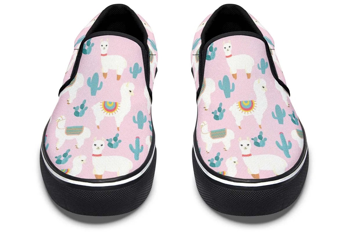 Alpaca Cutie Slip-On Shoes