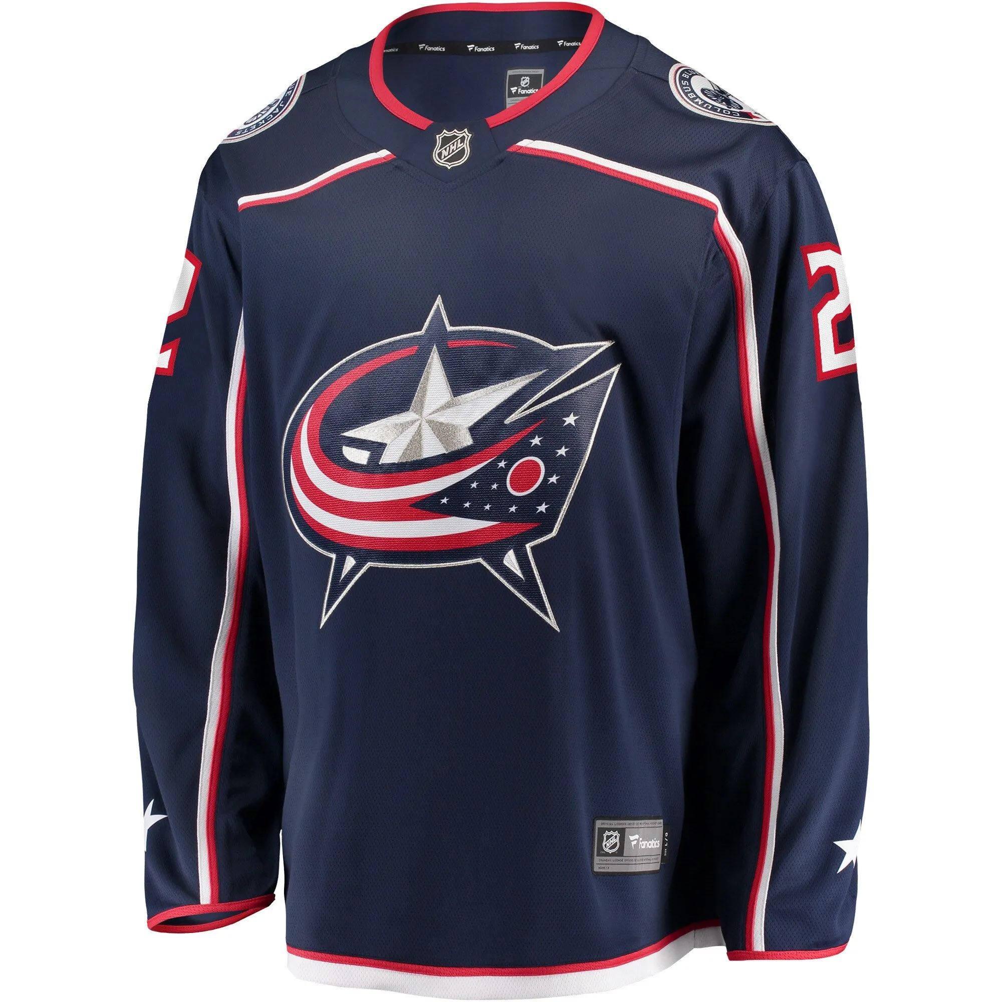 Andrew Peeke Columbus Blue Jackets Fanatics Branded Home Breakaway Player Jersey - Navy