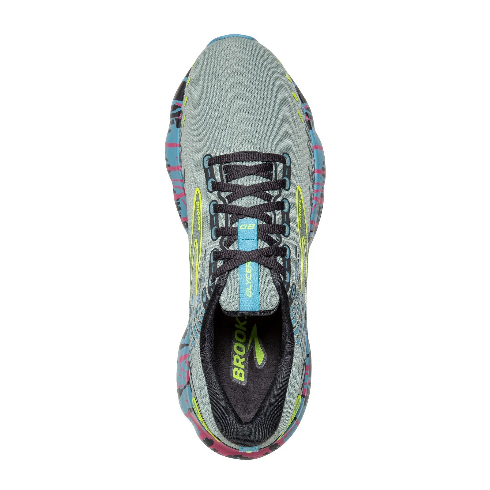 Brooks Glycerin 20 (Women) - Jadeite/Alaskan Blue/Ebony