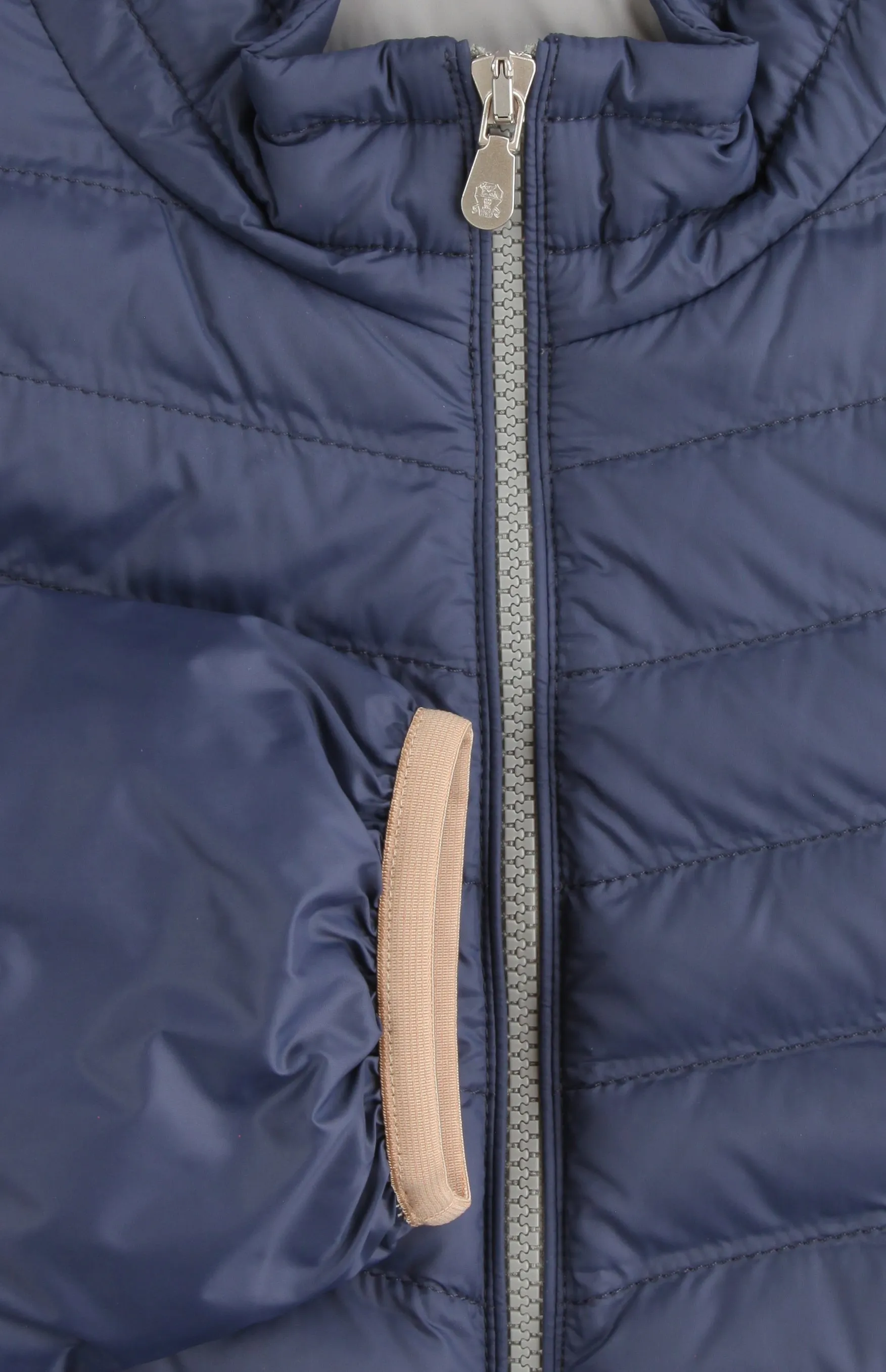 Brunello Cucinelli Navy Blue Puffer Jacket