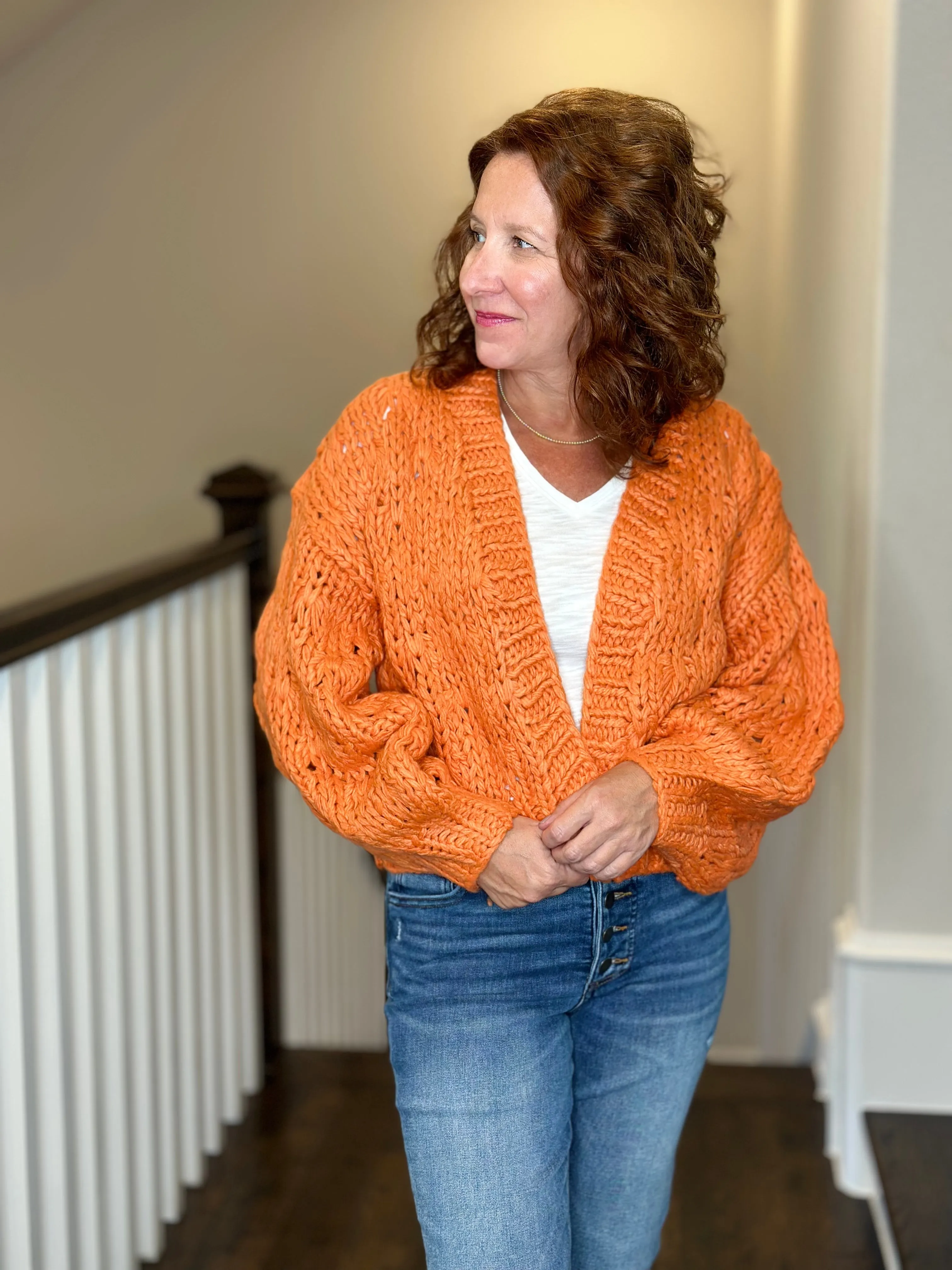 Callahan Gigi Cardigan in Puffins Bill