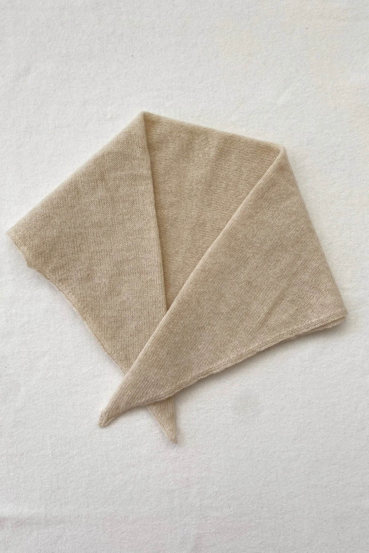 Cashmere Bandana in Oats