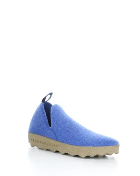 CITYM Blue Round Toe Shoes