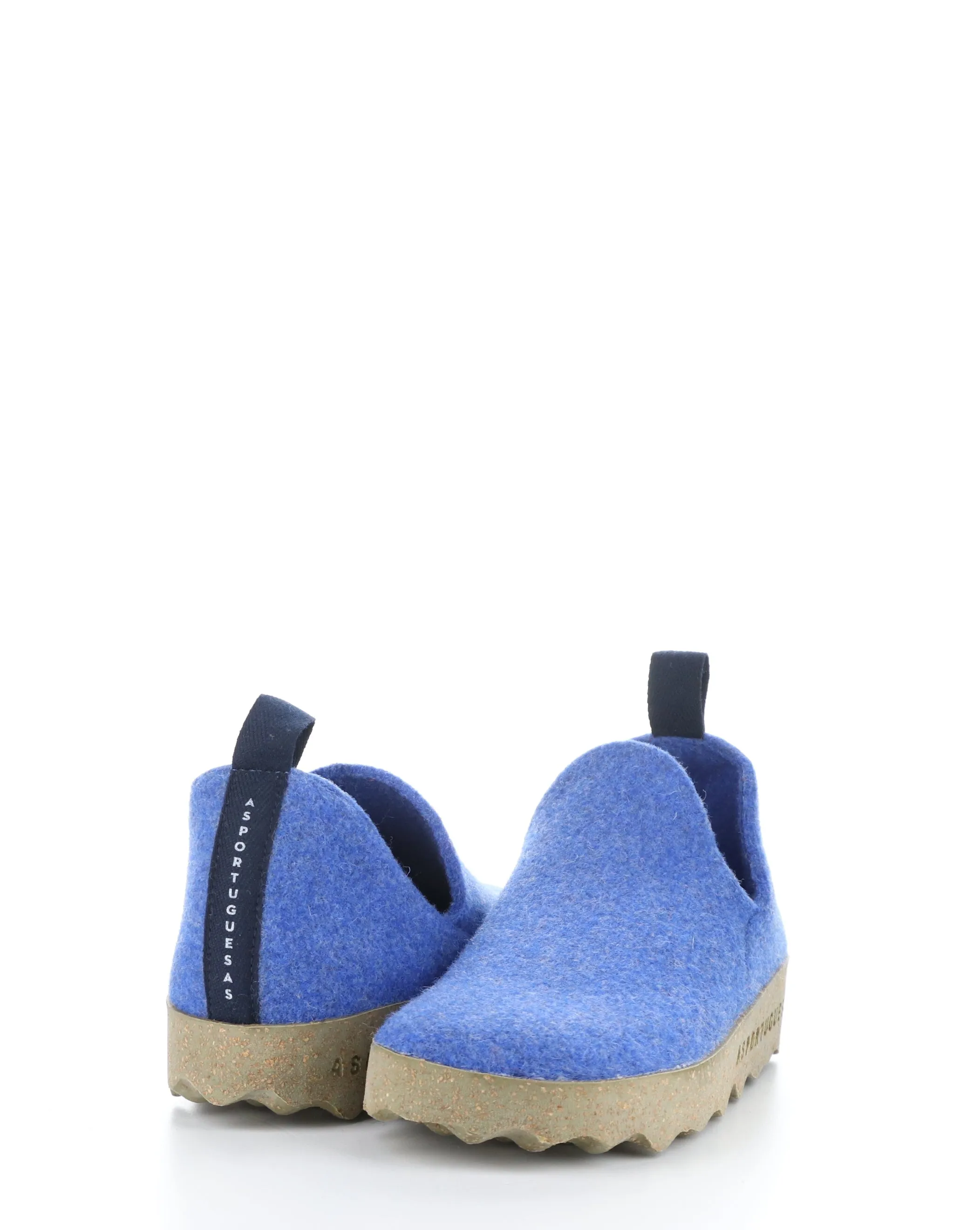 CITYM Blue Round Toe Shoes