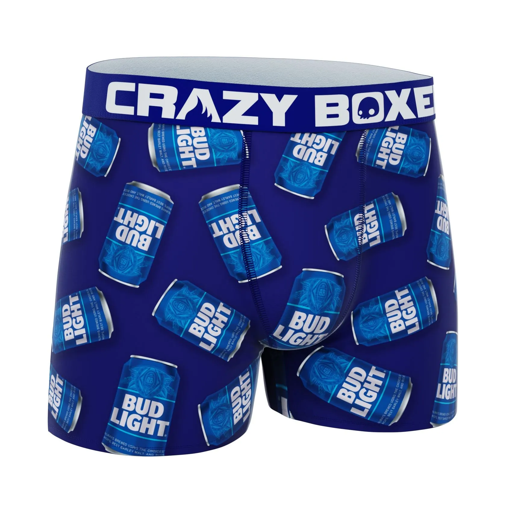 CRAZYBOXER Bud Light Cann Men's Boxer Briefs