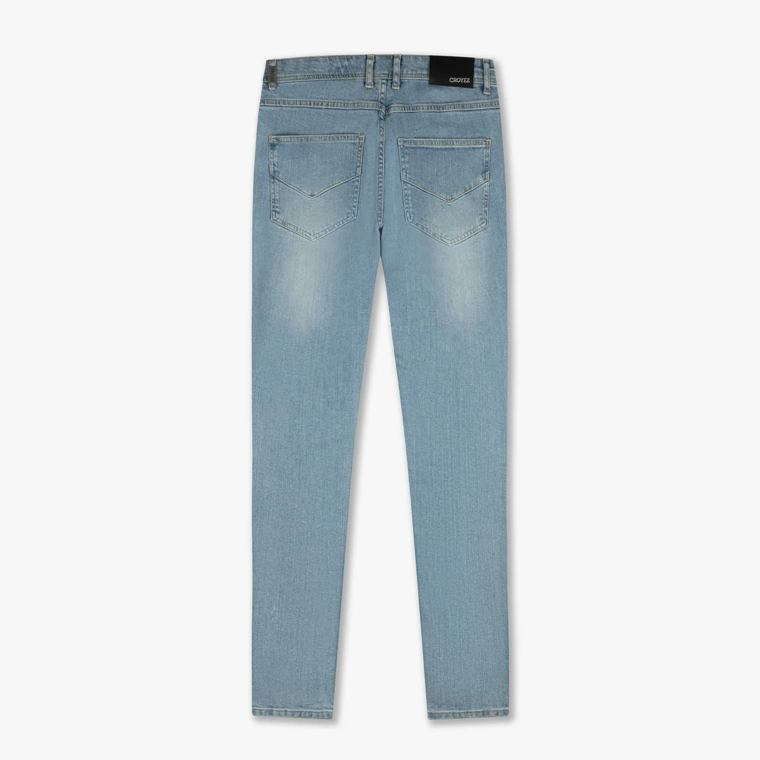 CROYEZ CH1 DISTRESSED JEANS - LIGHT BLUE/ANTRA