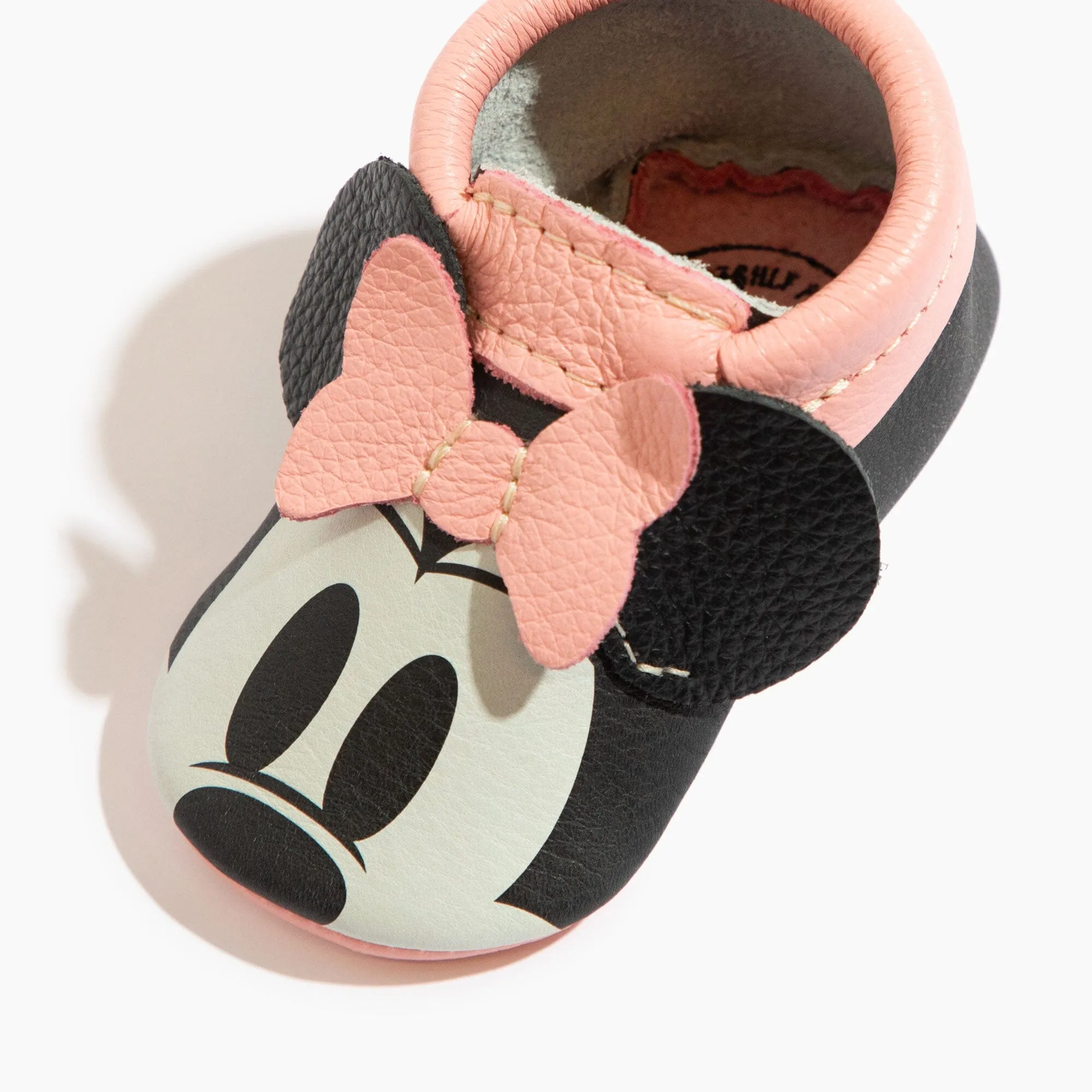 Custom Minnie Ears Baby Shoe