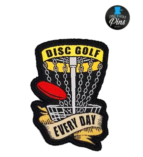 Disc Golf Every Day Patch