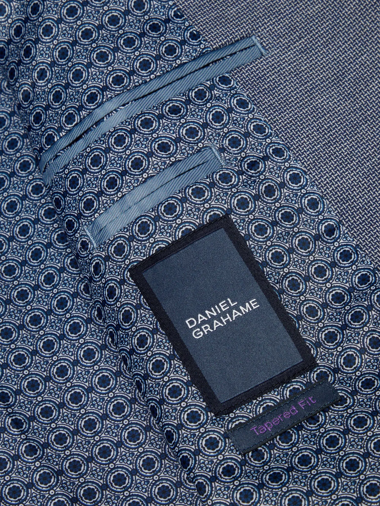 Douglas Daniel Grahame Summer Jacket in Avant Blue - Spring/Summer 2024 Collection