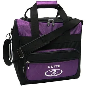 Elite Impression Single Tote Purple Bowling Bag