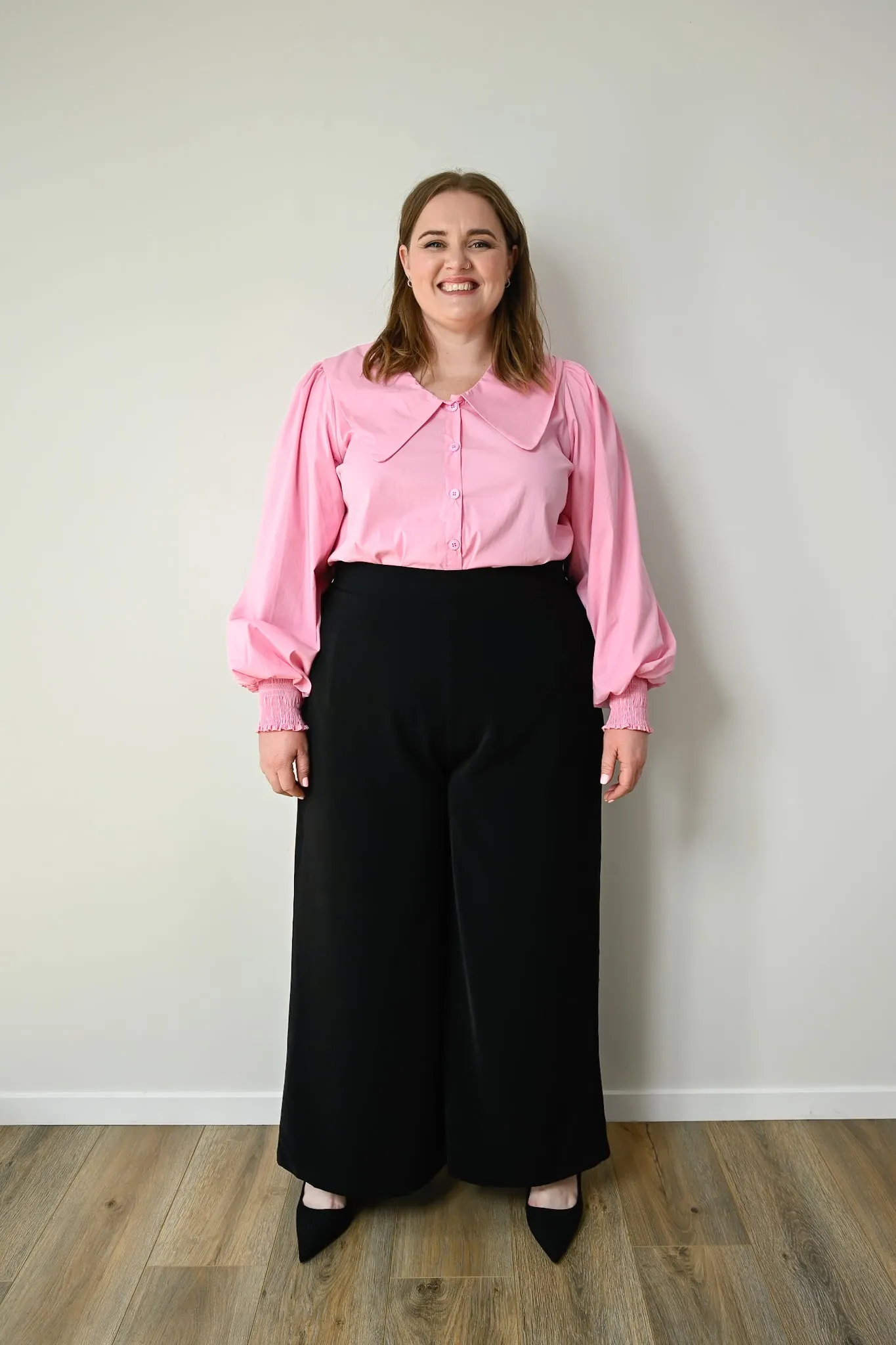 Eve wide-leg pants - Black