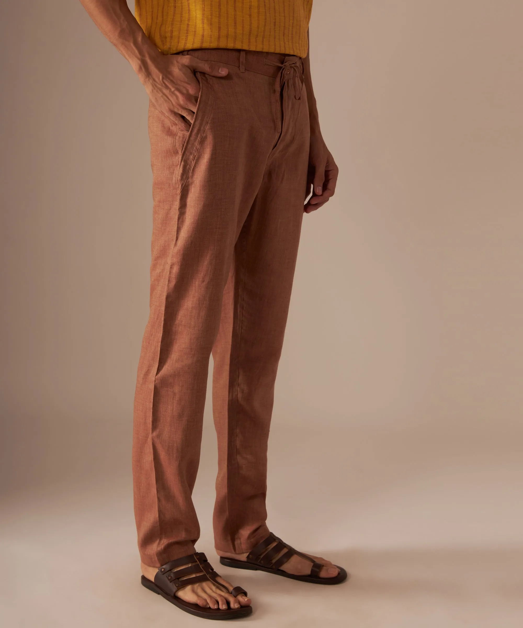 Ginger Linen Pants