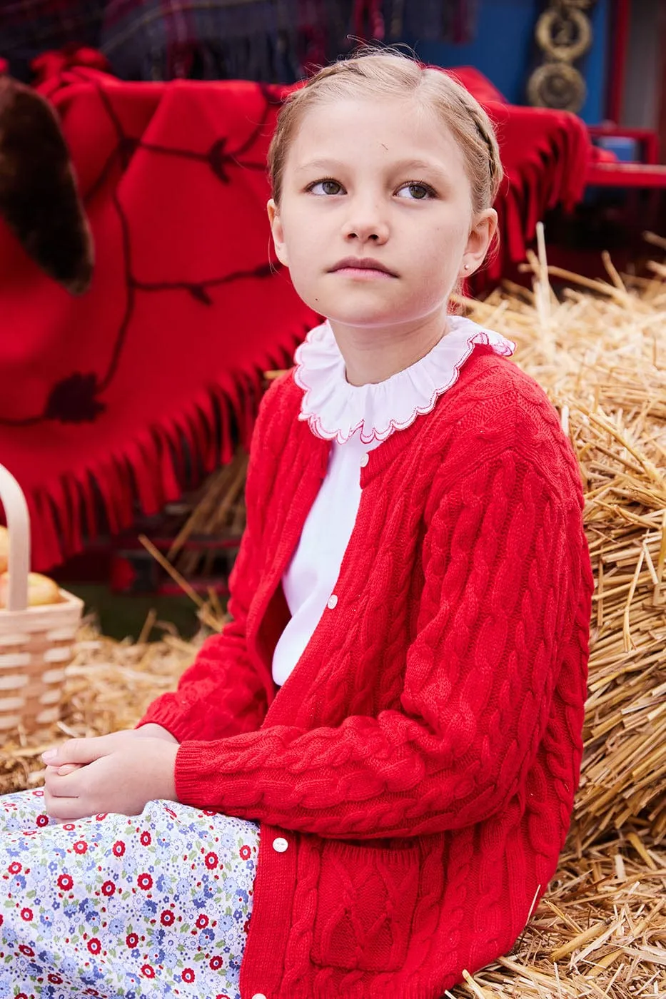 London Blouse - Red