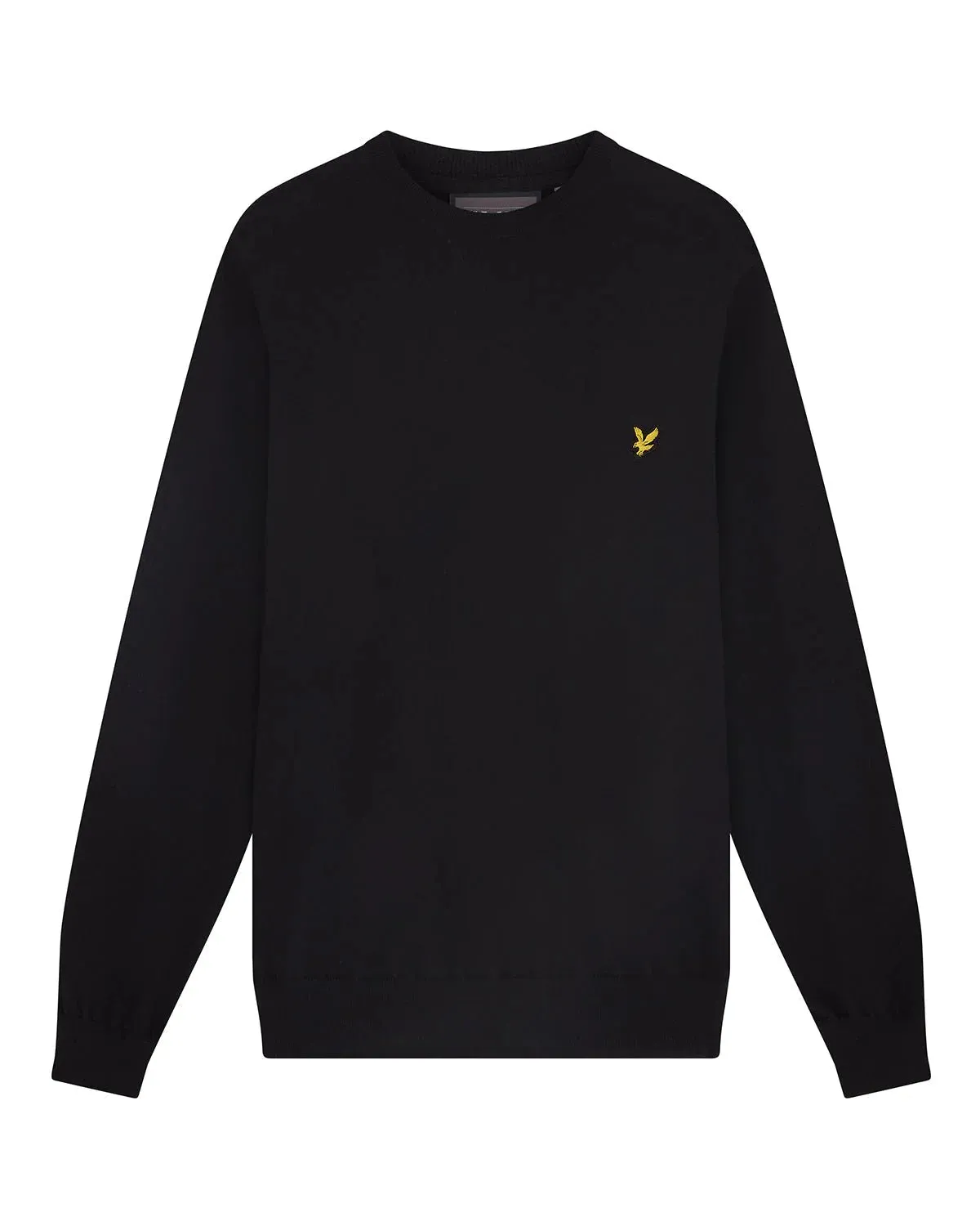 Lyle & Scott Golf Evolution Crew Knit Jumper - Jet Black