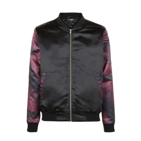 Marbek Burgundy DPM 1.5 Bomber Jacket