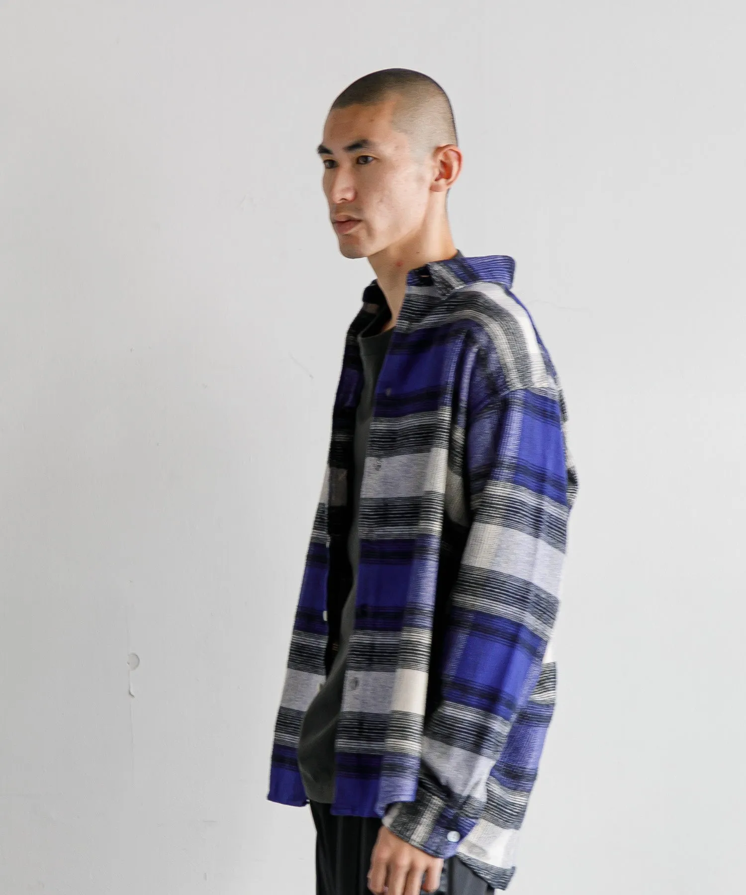 【MEN , WOMEN】NOMA t.d. Ombre Plaid Shirt