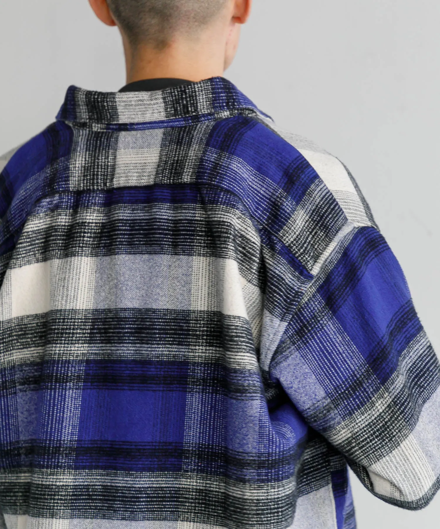 【MEN , WOMEN】NOMA t.d. Ombre Plaid Shirt