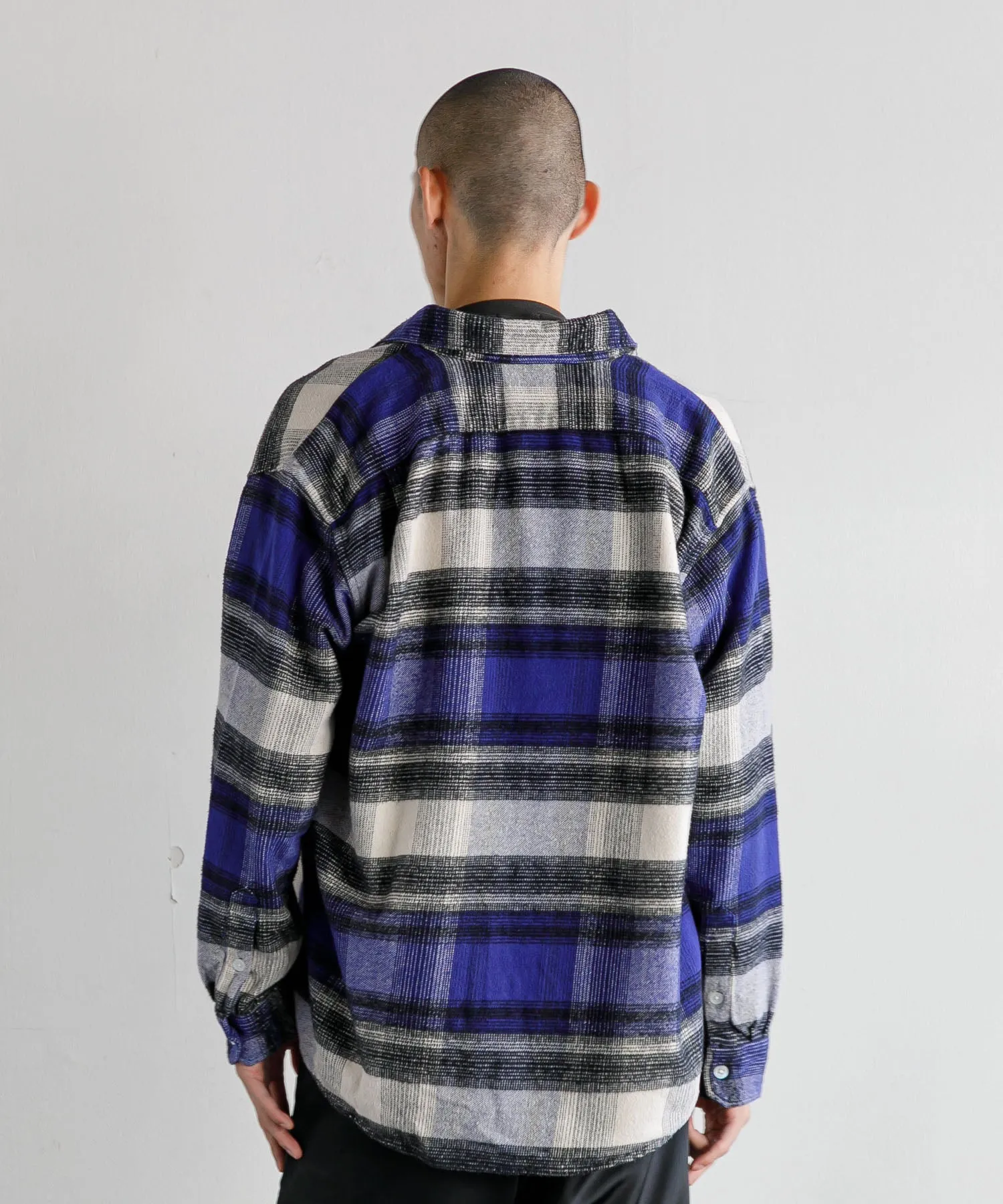 【MEN , WOMEN】NOMA t.d. Ombre Plaid Shirt