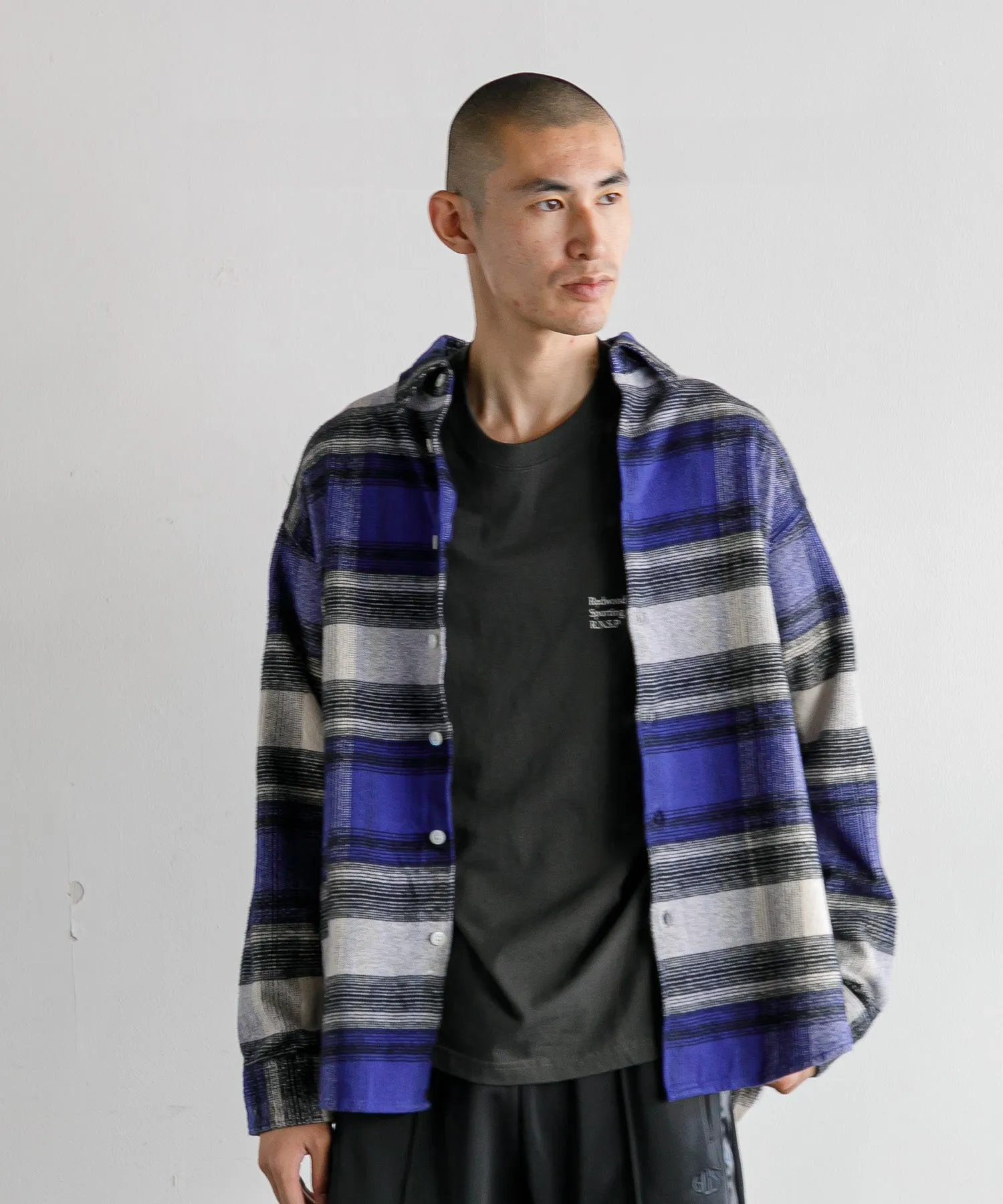 【MEN , WOMEN】NOMA t.d. Ombre Plaid Shirt