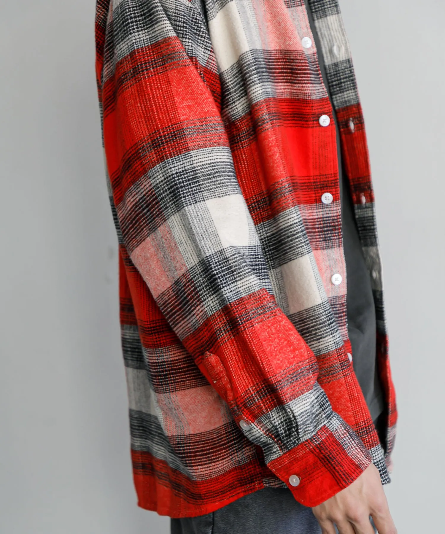 【MEN , WOMEN】NOMA t.d. Ombre Plaid Shirt