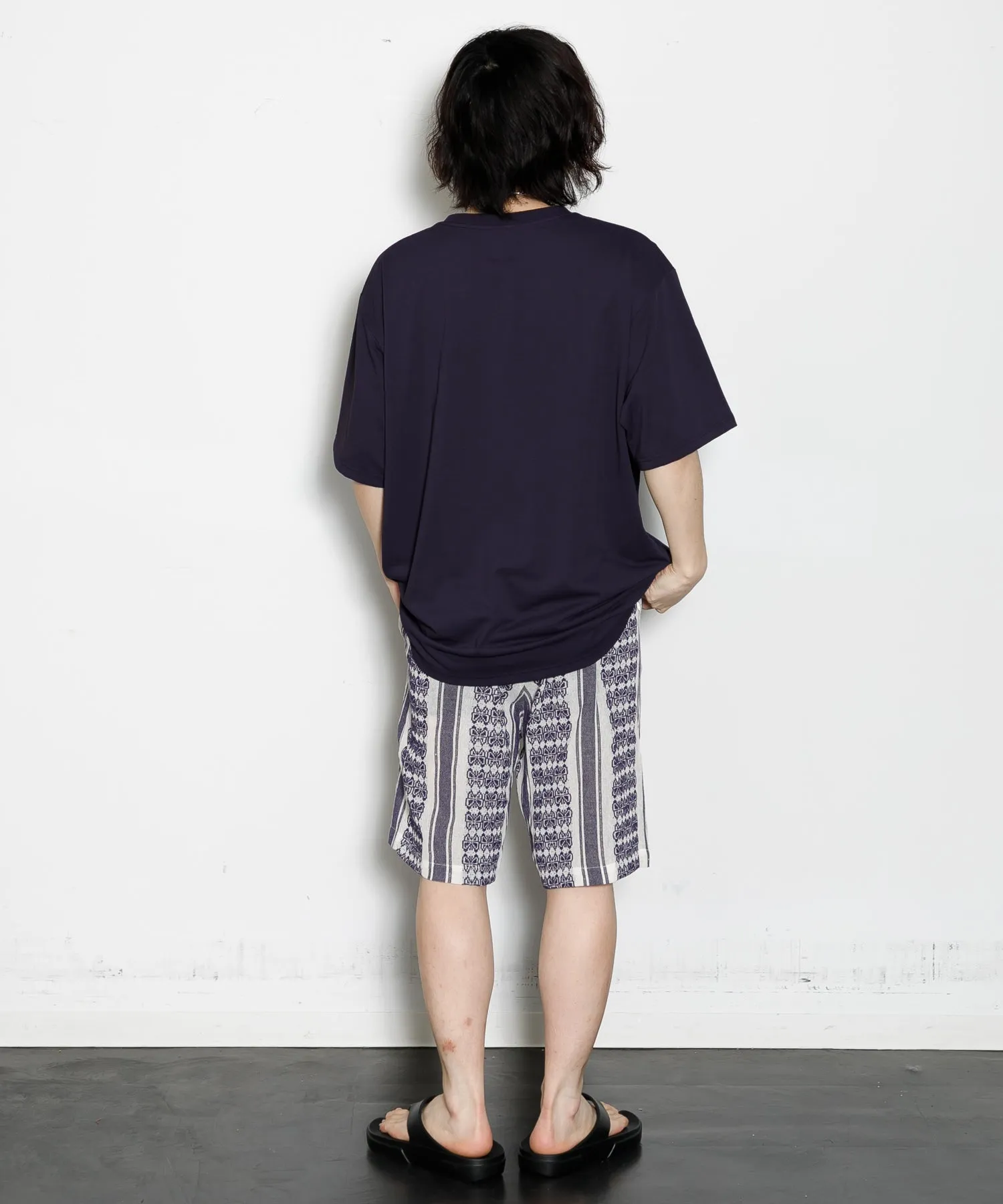 【MEN】NEEDLES Basketball Short - Papillon Stripe Dobby Jq.