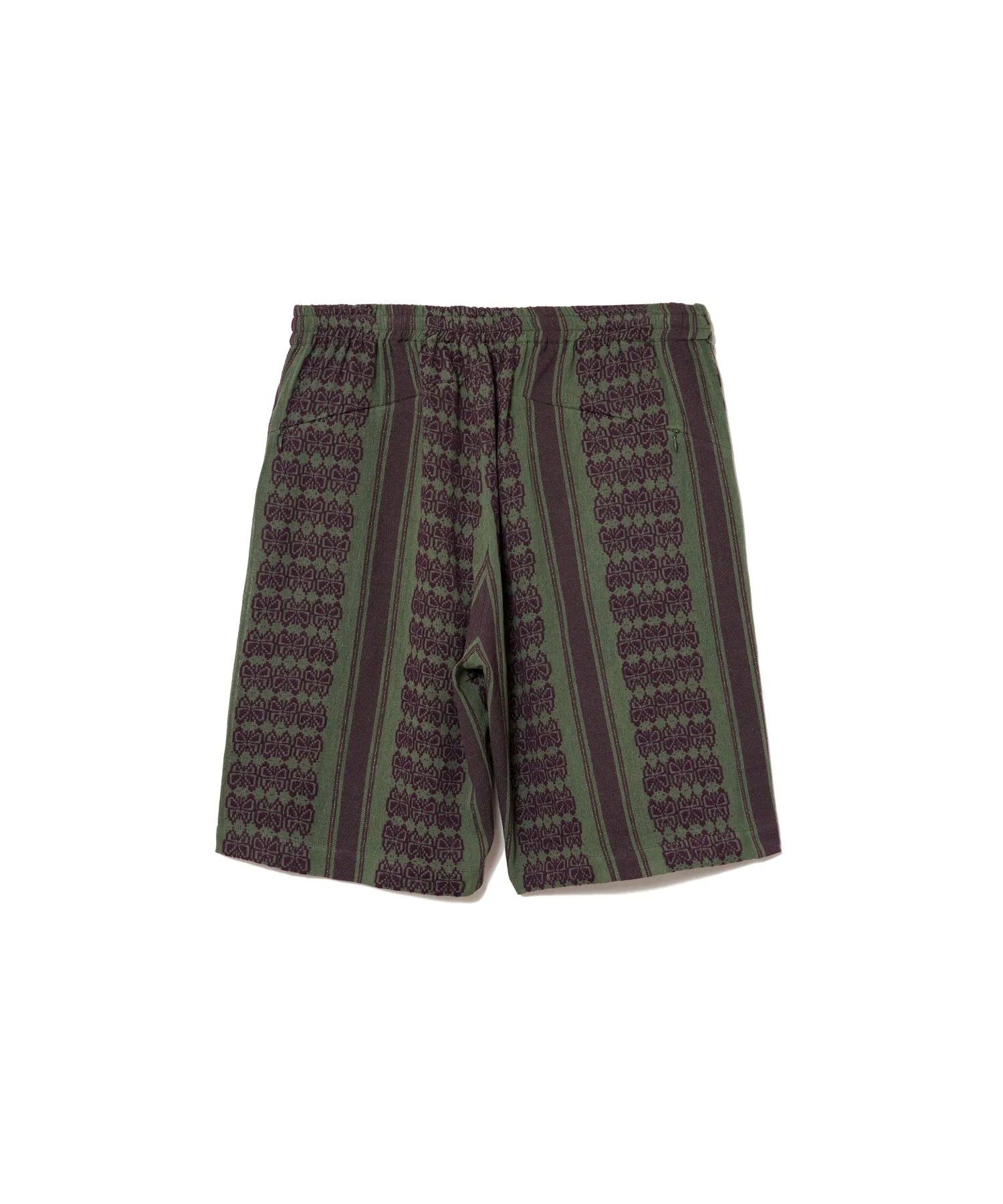 【MEN】NEEDLES Basketball Short - Papillon Stripe Dobby Jq.