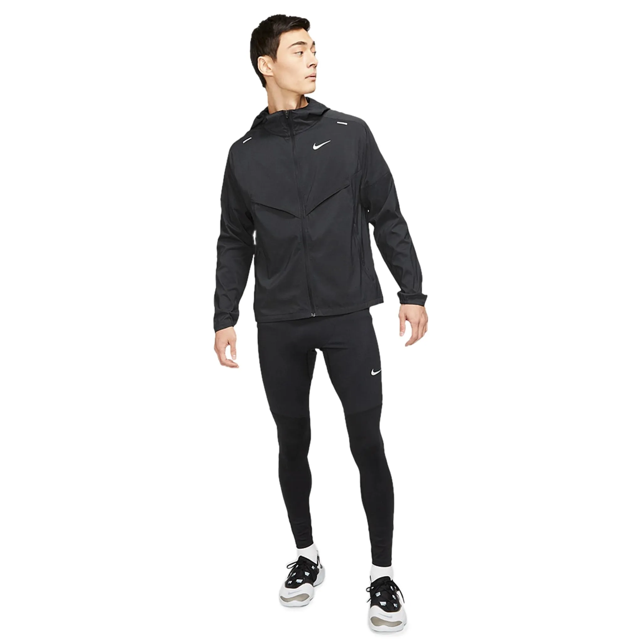 Nike Repel Packable Black Windrunner Jacket