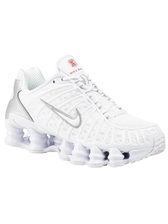 Nike Shox TL AR3566-100 white women's sneakers shoe