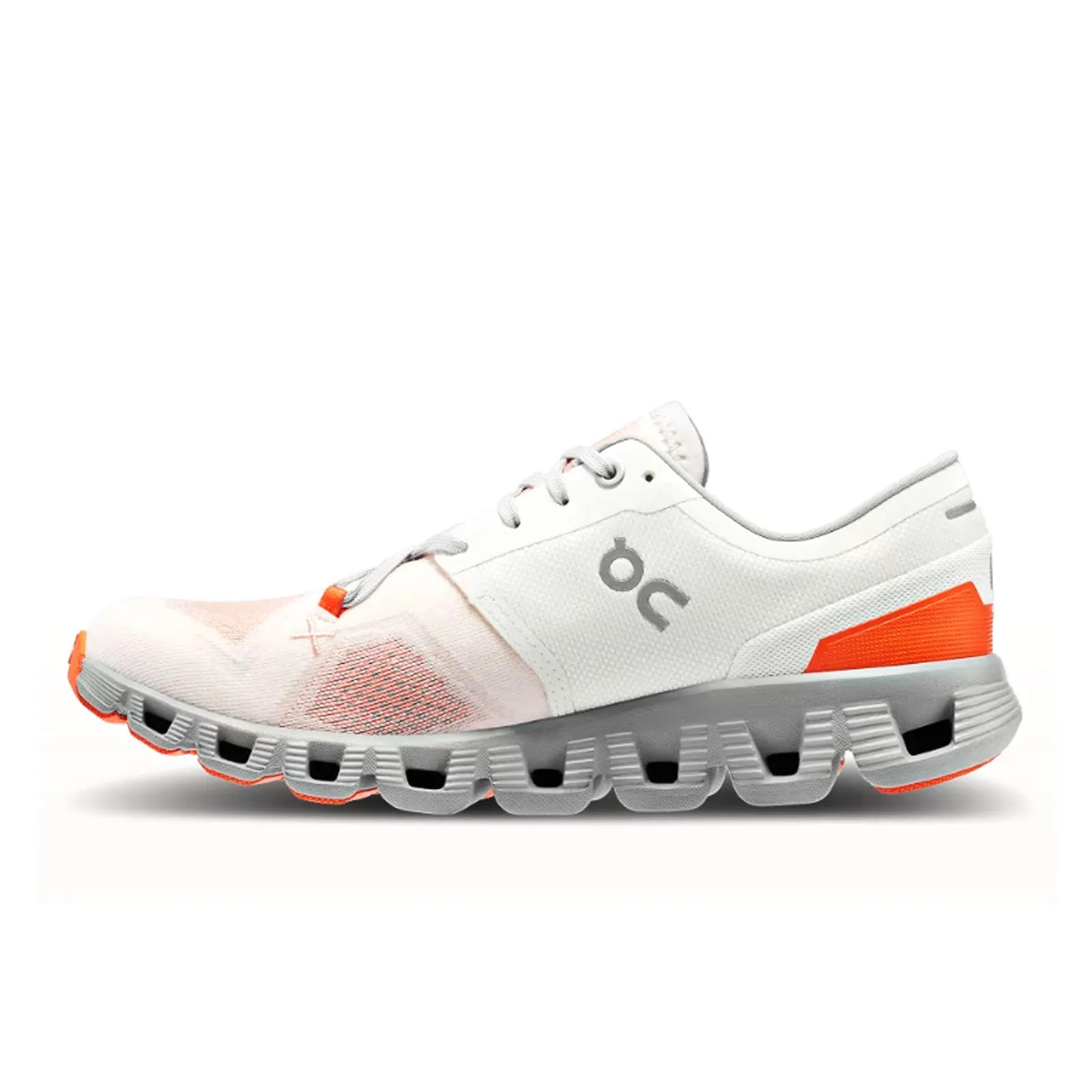 On Running Cloud X 3 Running Shoe (Women) - Ivory/Alloy