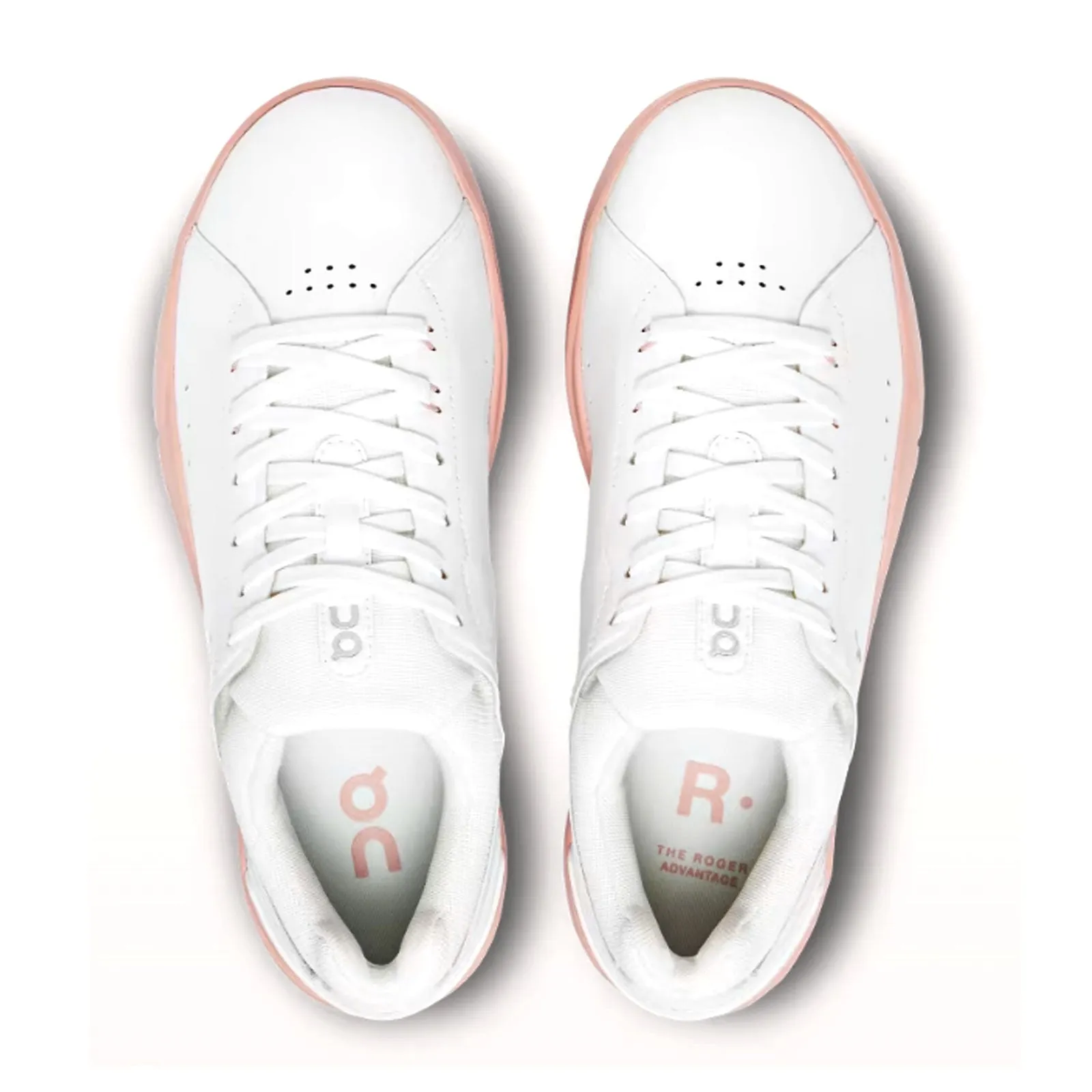 On Running The ROGER Advantage Sneaker (Women) - White/Woodrose