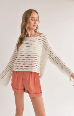 Open Knit Sweater