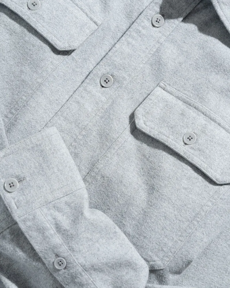 Organic Chamois Cloth Button Down