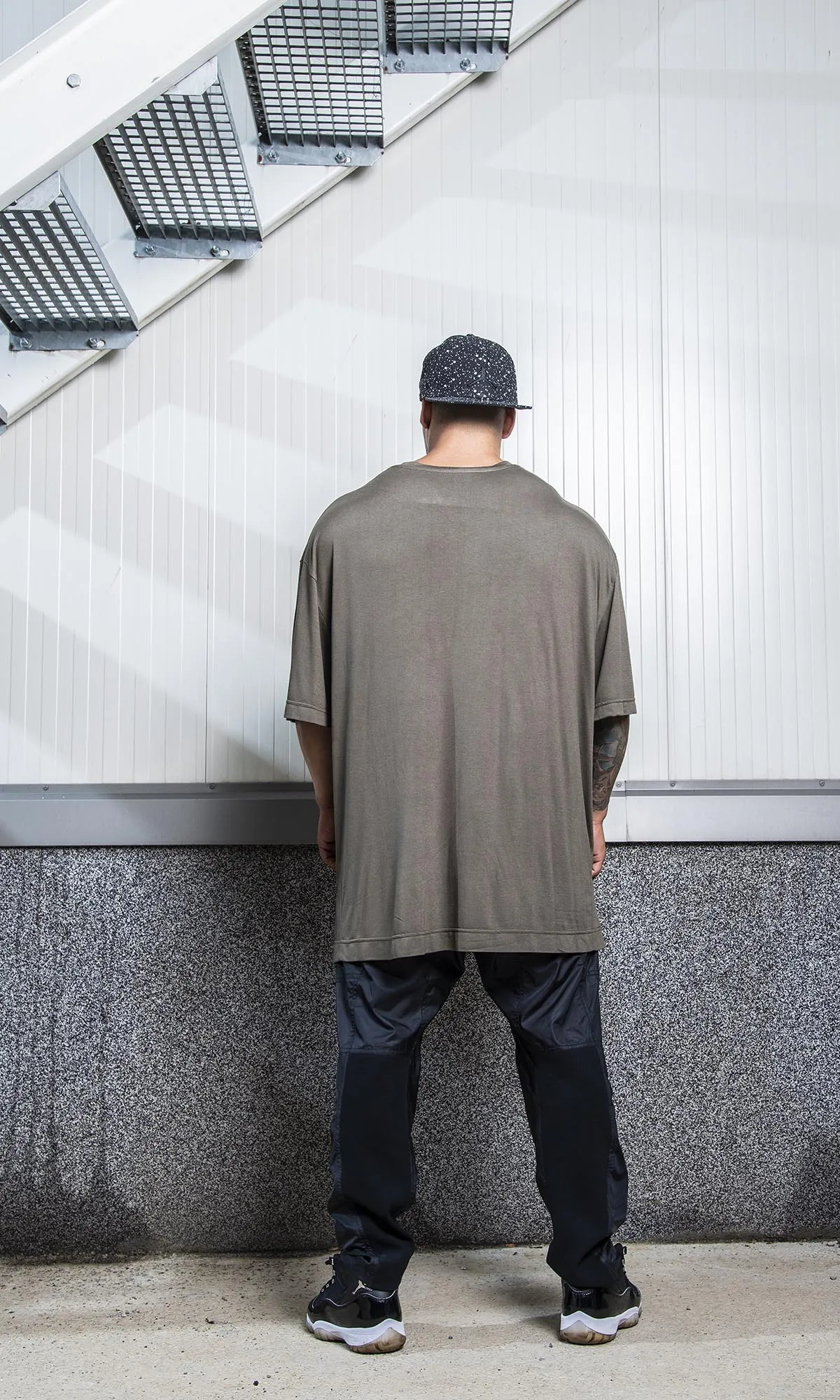 Oversized Split-Hem T-Shirt