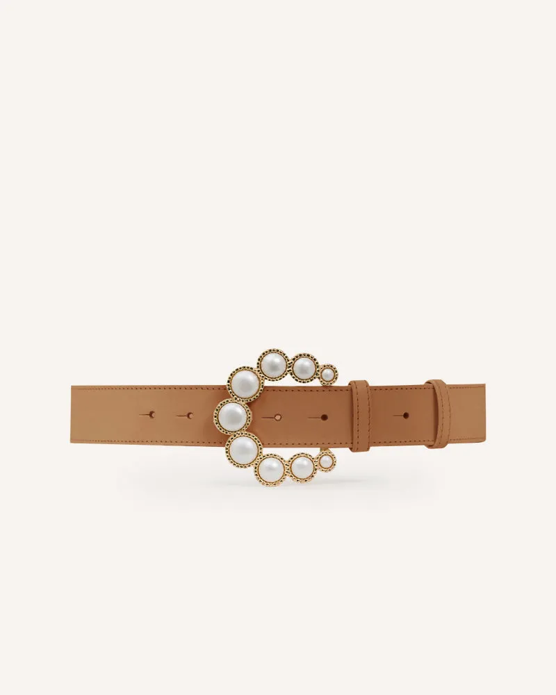 Pearl Tan Belt