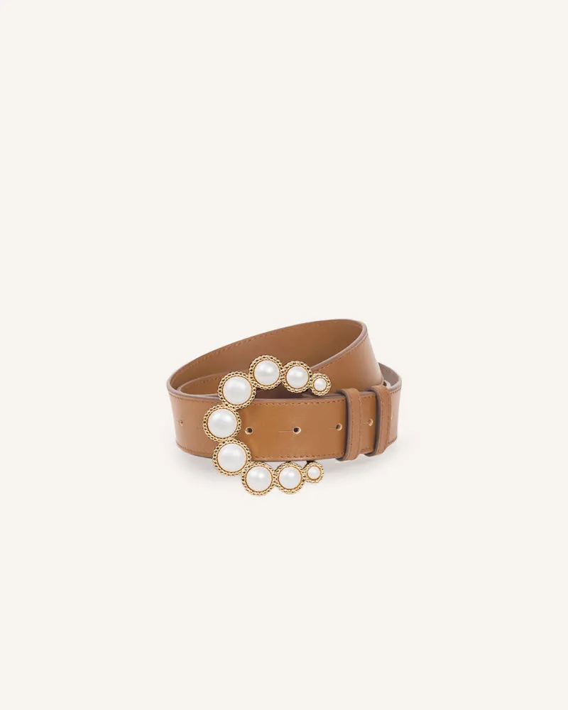 Pearl Tan Belt