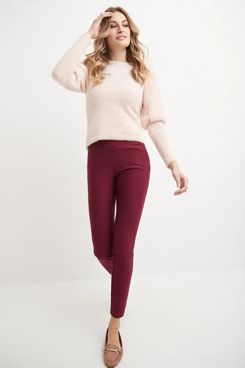 Pull-on skinny pants