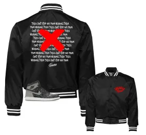 Retro 1 Rebellionaire Banned Satin Jacket