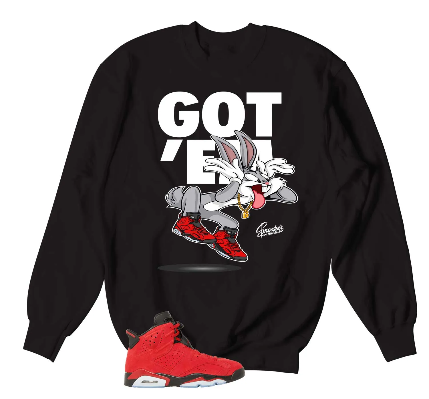 Retro 6 Toro Bravo Copped Em Sweater