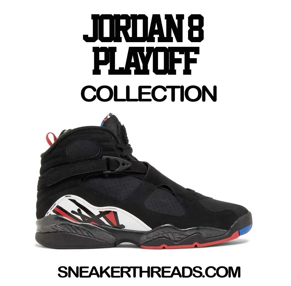 Retro 8 Playoffs Hoody - Finesse - Black