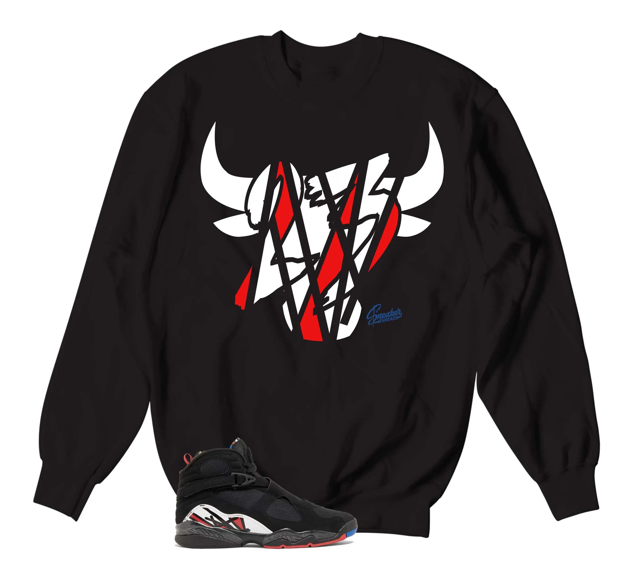 Retro 8 Playoffs Sweater - Bully - Black