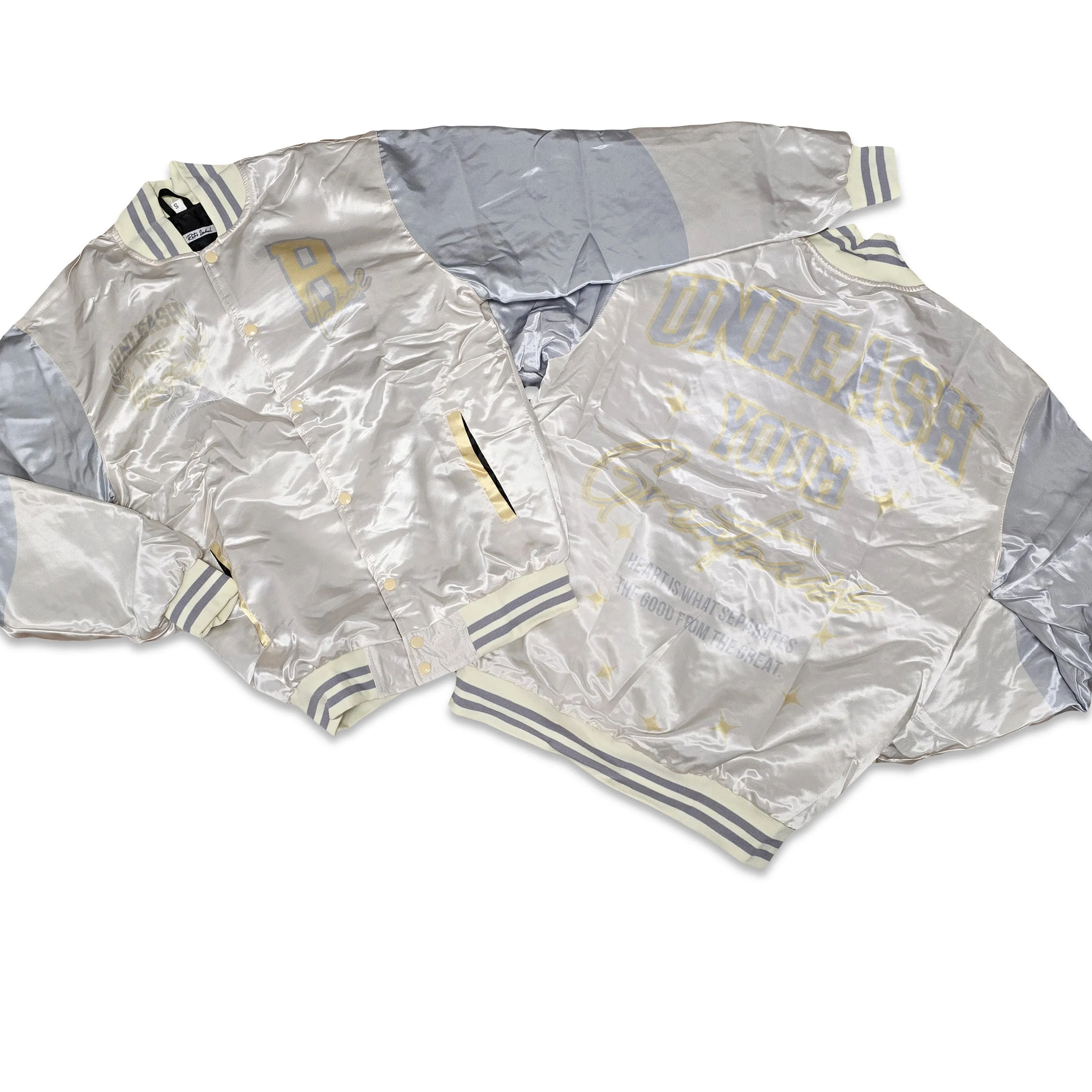 RETRO LABEL Greatness JACKET (RETRO 3 CRAFT IVORY)