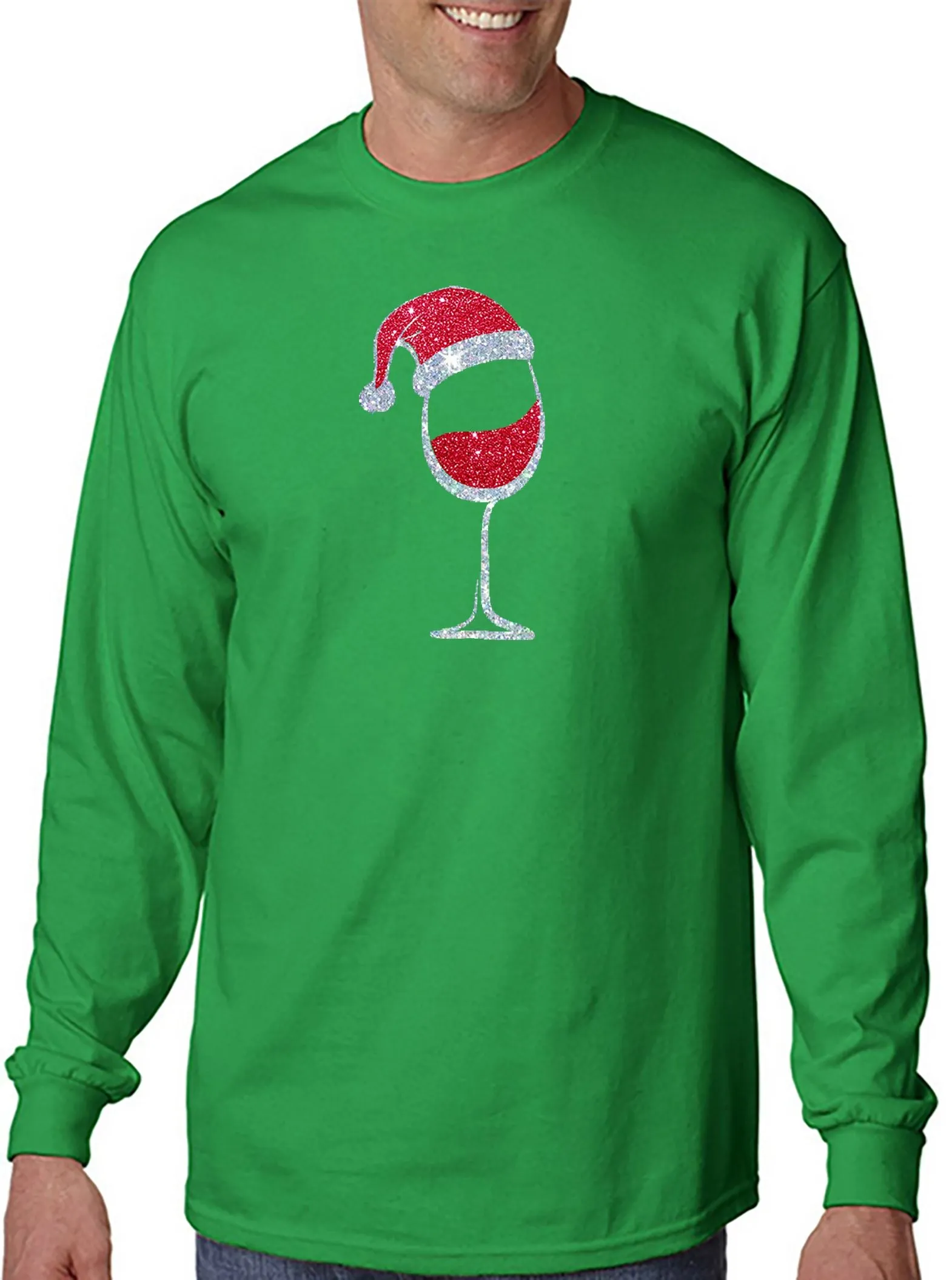 Santa Wine T-Shirt - Merry Christmas