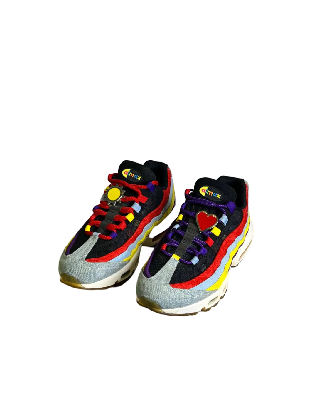 Size 42 - Nike Air Max 95 SP Rainbow Sneakers